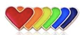 Pin's 6 cœurs